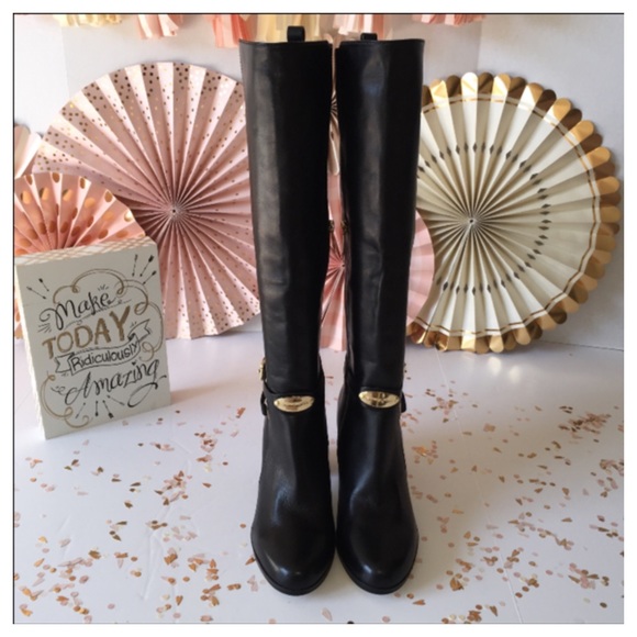 Michael Kors Stretch Leather Riding Boots 🐎 - Picture 2 of 6